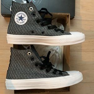 New In Box. Unisex Converse Chuck Taylor Hi Top. Thunder/White. Women’s Size 5.5